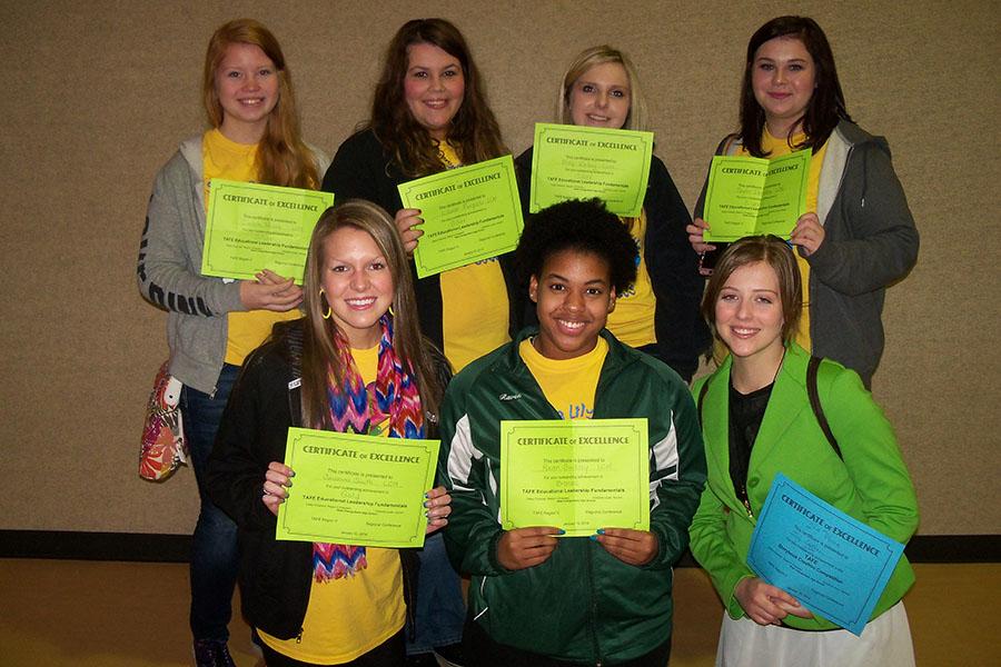 Several TAFE members advanced at Regionals and will compete at the State meet in April. 