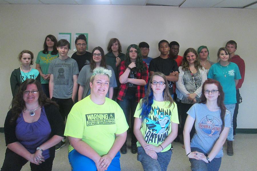 The Anime Club is only in its third year and is still growing. 