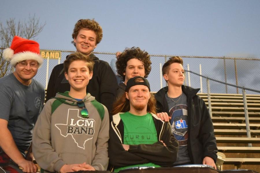 The drumline supports many different teams, such as boys soccer. 