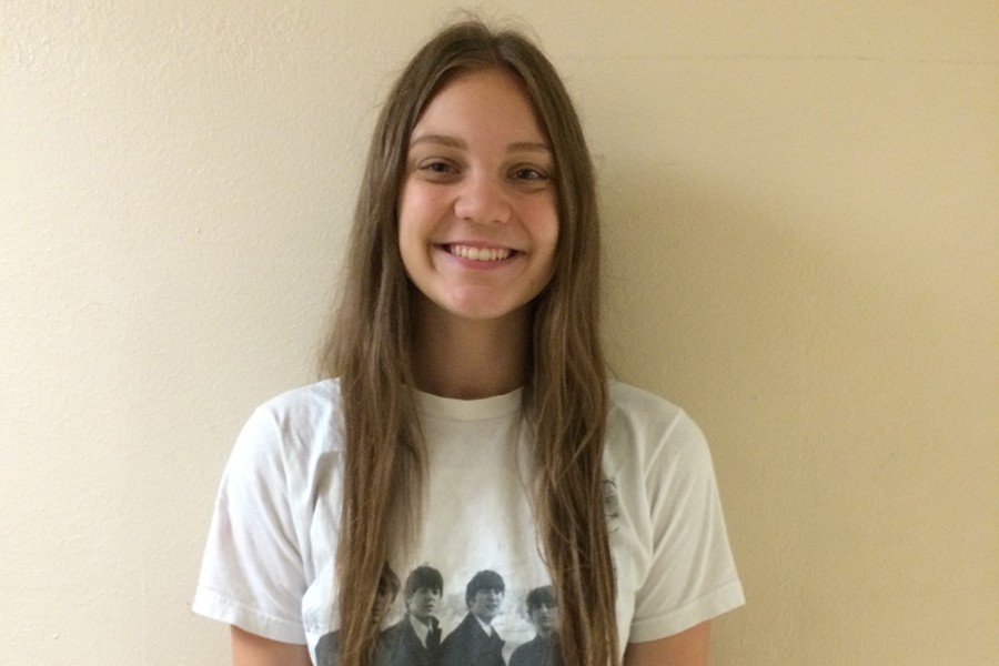 Lillie East is a senior who is excited about her future after graduation. 