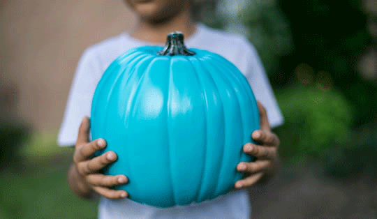 The Teal Pumpkin Project promotes a fun Halloween experience for kids with food allergies. 