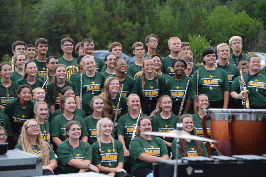 The band has been preparing their 2016 contest show since late July. 