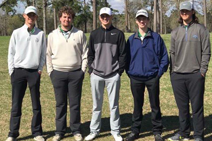 The boys golf team has already been successful at several tournaments this season. 