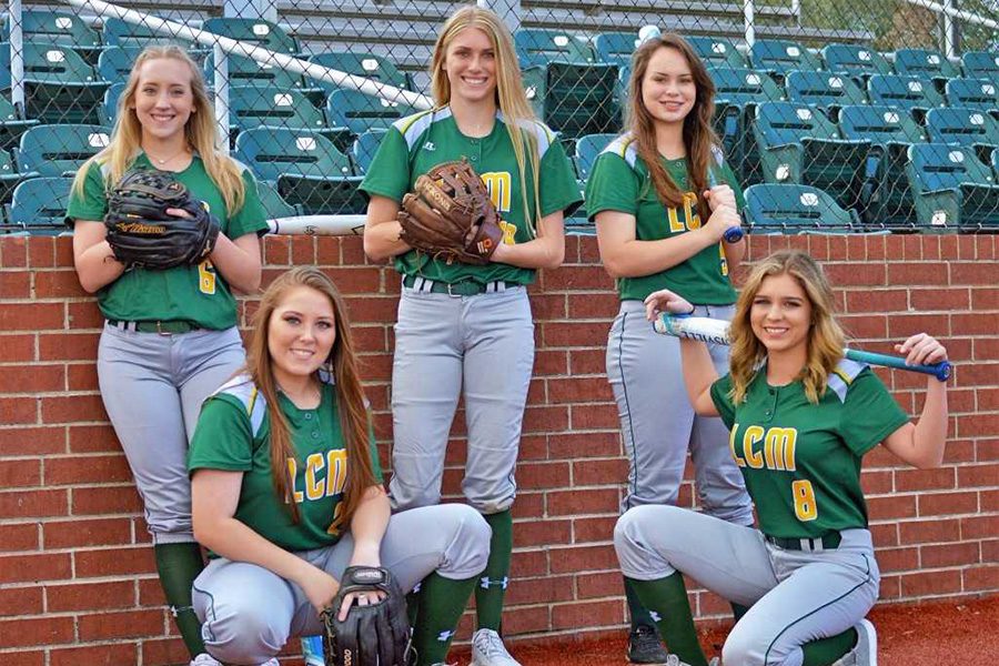 The softball team is beginning their season with high goals in mind. 