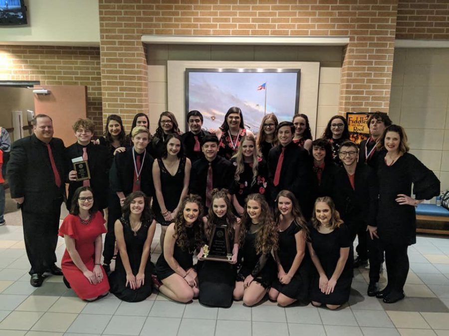 One Act Play has advanced past district for the eighth consecutive year. 
