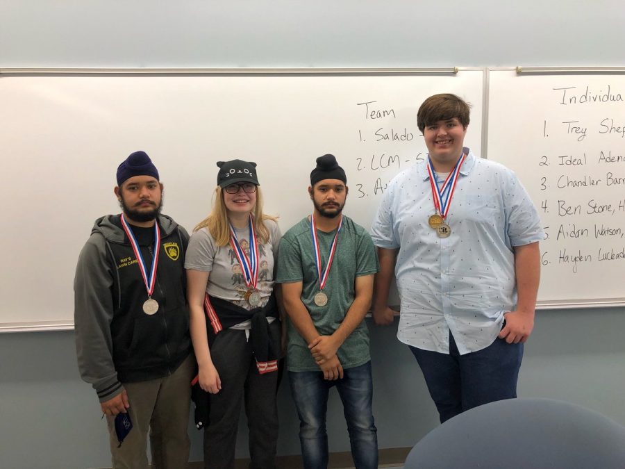 The Number Sense team placed second at the Regional meet. 