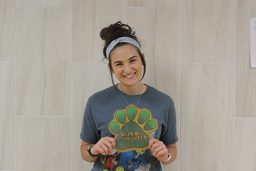 Sophomore Lakin Adkins is active in Interact Club, Choir, and softball. 