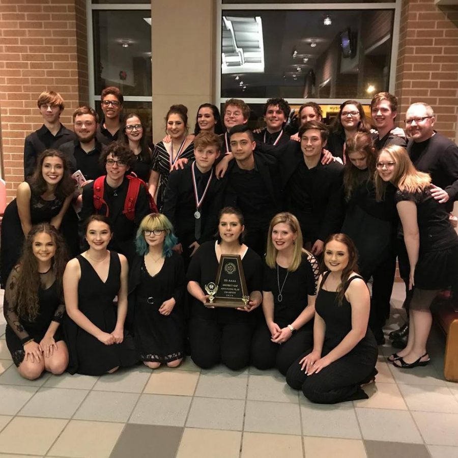 One Act Play recently placed second in Bi-District. 