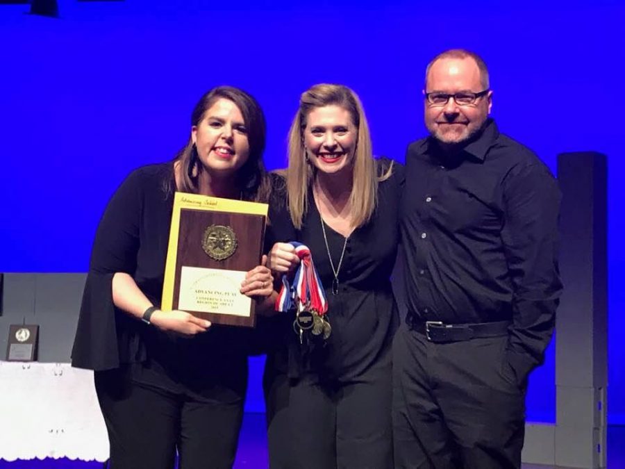 Even though it is her first year at LCM, Theatre Director Ashley Dennison (far left) has already racked up several awards. 