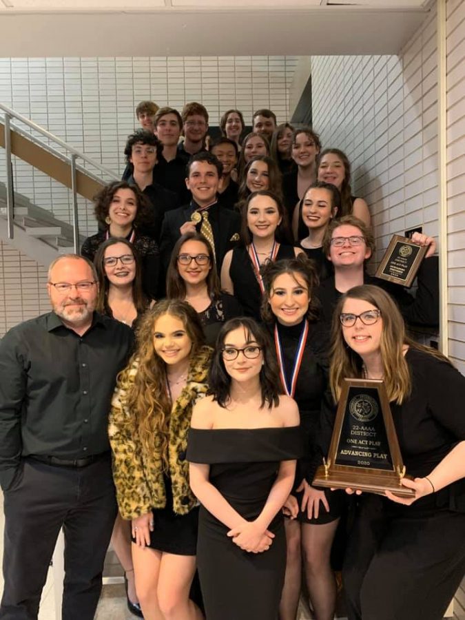One Act Play will move on to the Bi-District round of competition. 