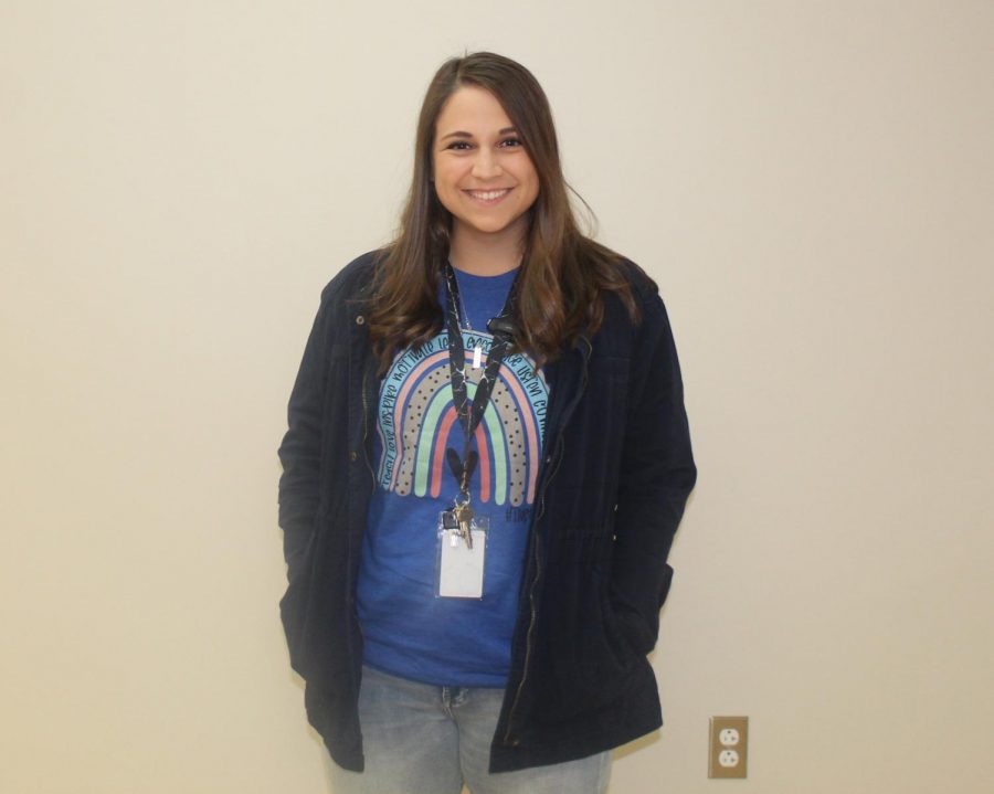 Devyn Duhon is teaching on the high school campus after working in elementary education for the past four years. 