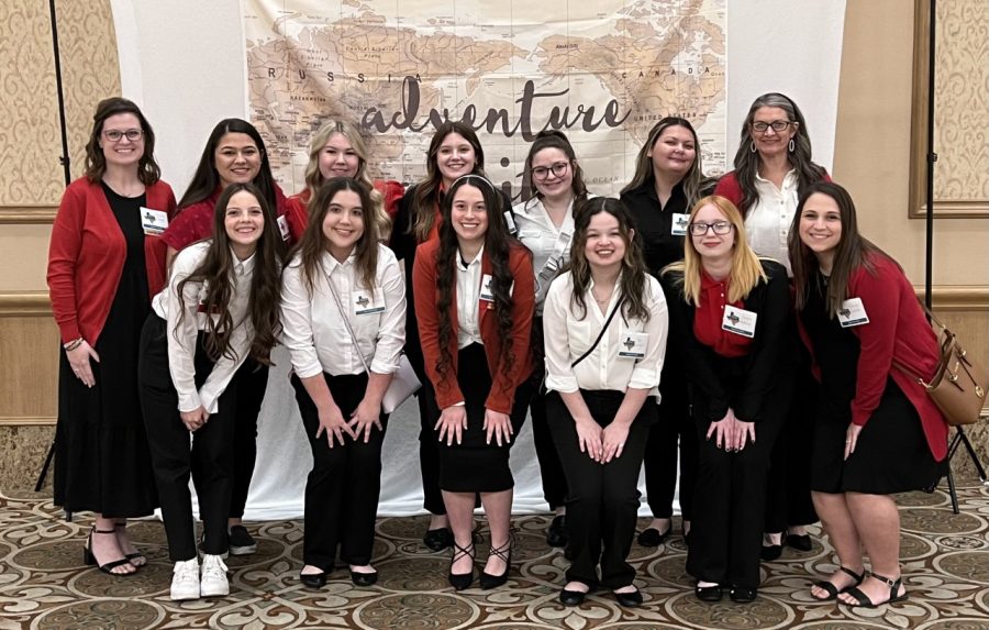 Members of FCCLA recently traveled to Galveston to compete in the Region 4 conference. 