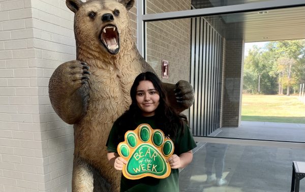 Junior Karol Martinez likes to draw comics in her free time and enjoys her health science classes. 