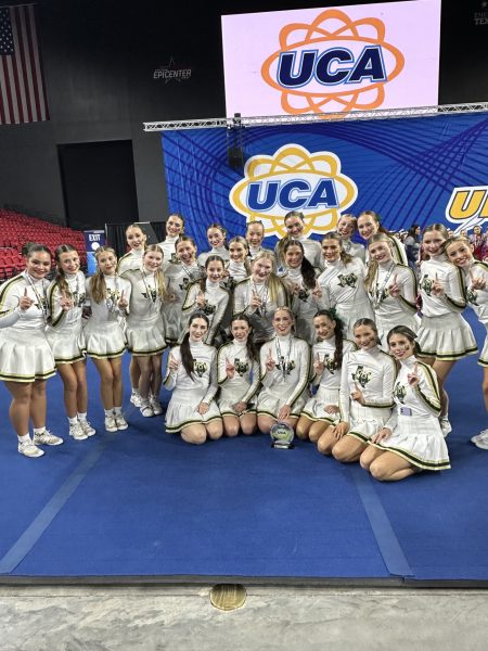 The UIL cheer squad will compete at Disney in February. 