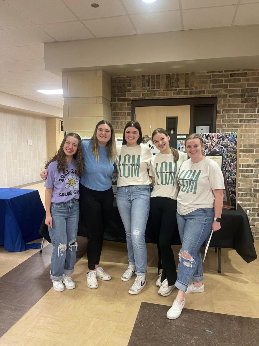 The band program was one of many who had a table at the endorsement fair on Monday, Feb. 5. The 8th graders from LCJH and MMS were able to visit each booth and find out more information about all of the different endorsements. 