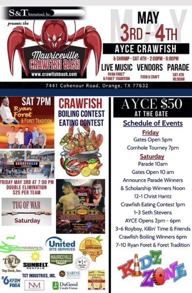 Crawfish Festival to be held