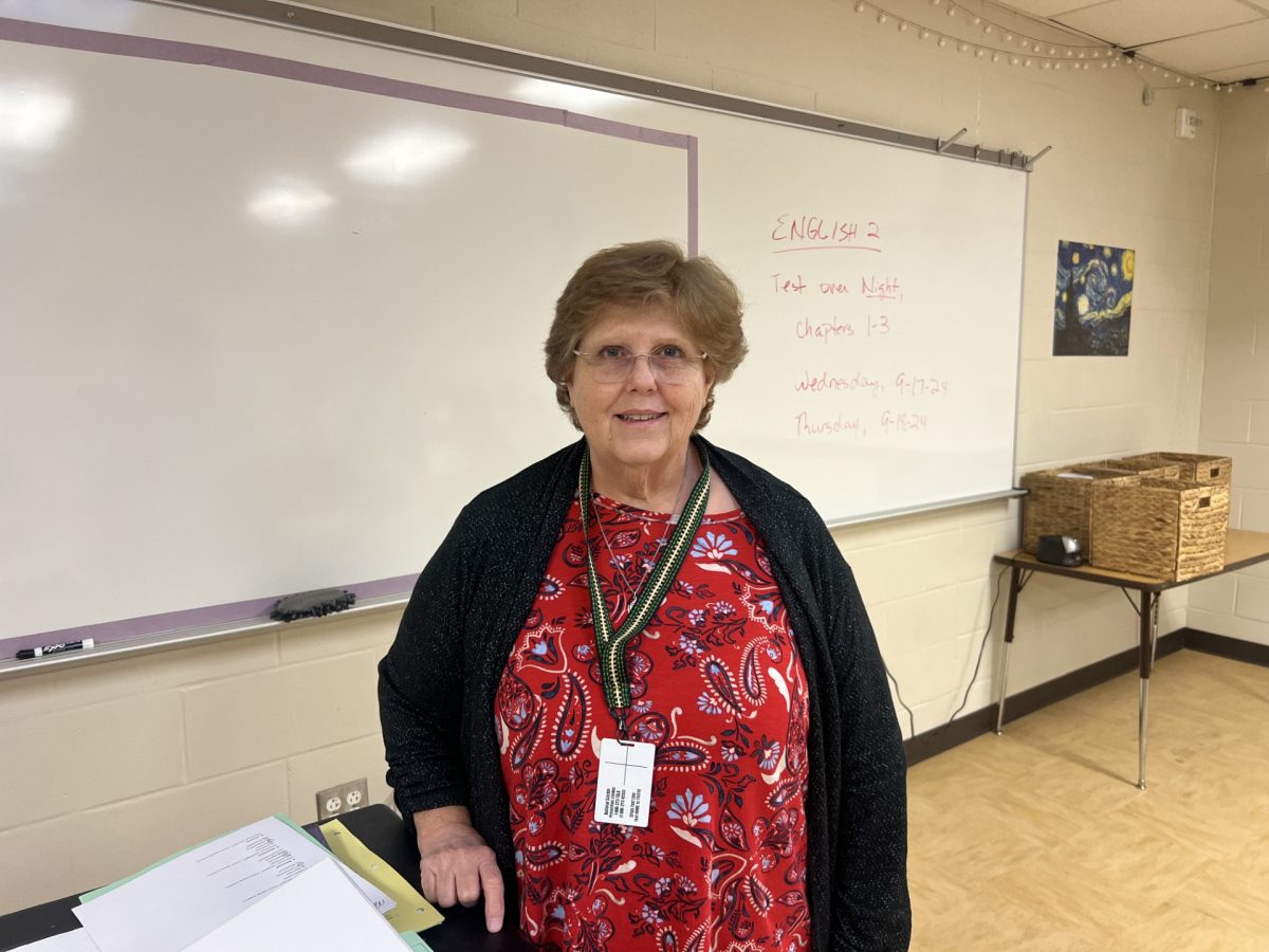 Dr. Gwendolyn Whitehead has taught for 33 years, but this is her first year at LCM. 