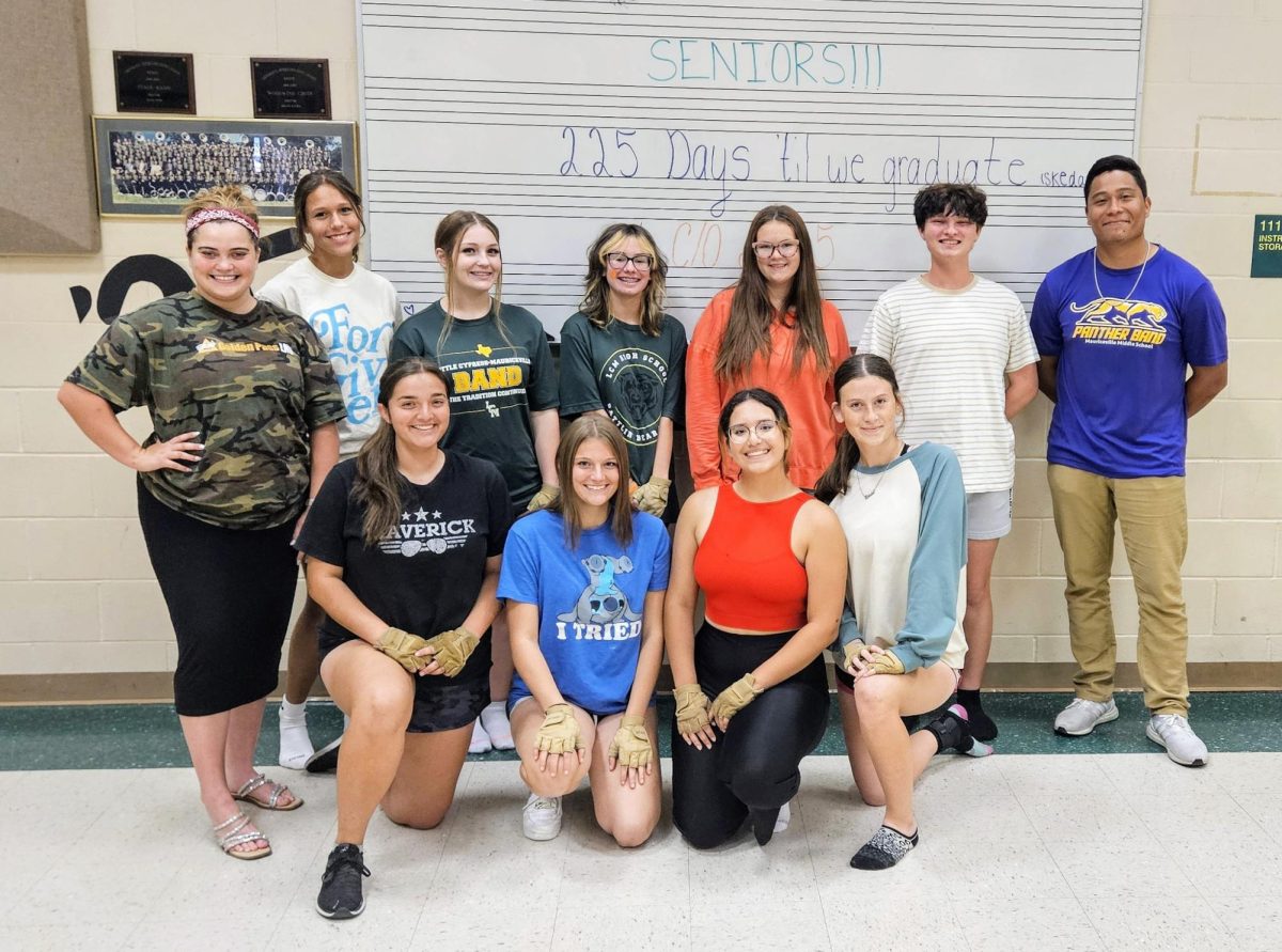 The Color Guard shares their experiences as a team. 