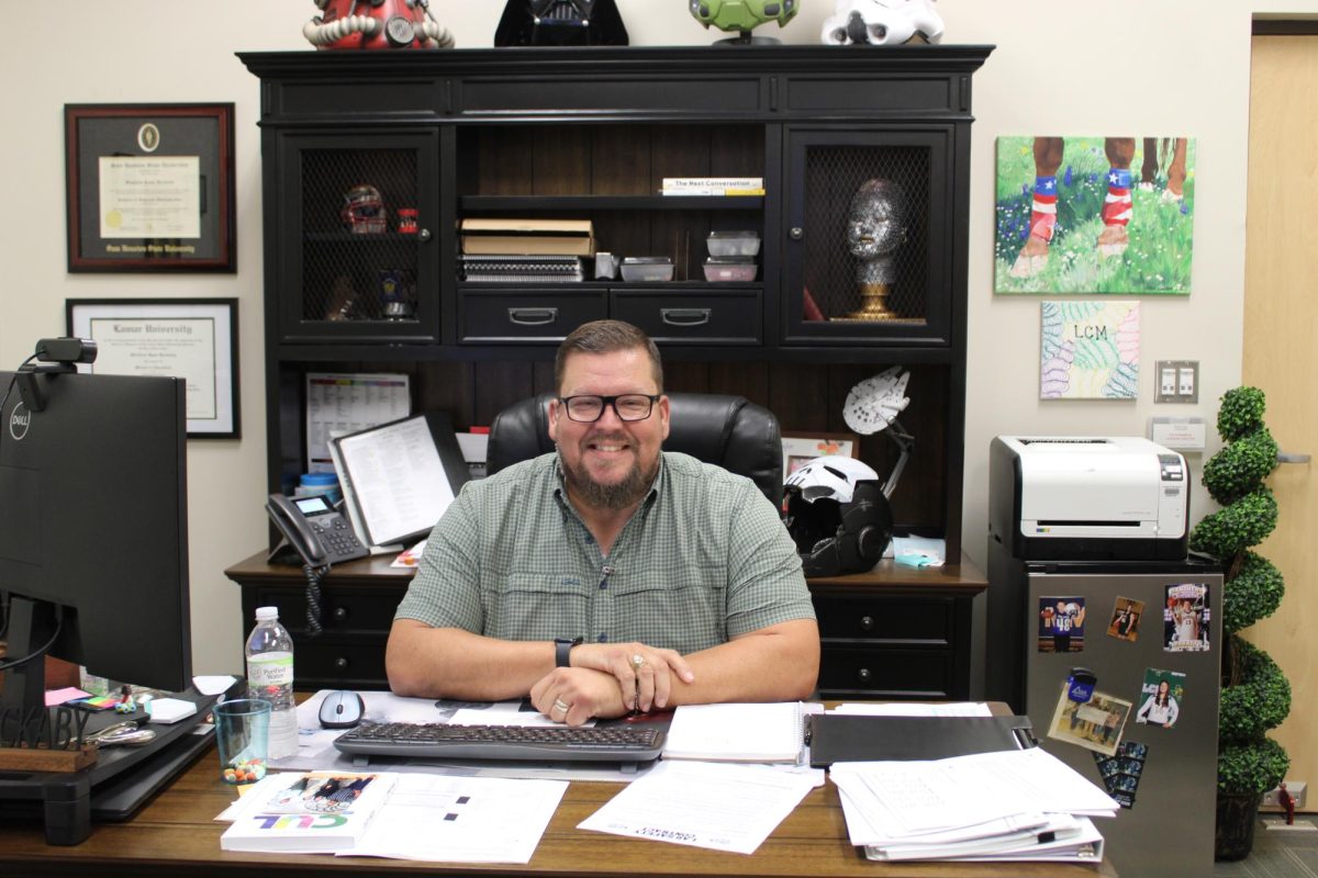 Matthew Huckaby has returned to the high school campus this year as the assistant principal. 