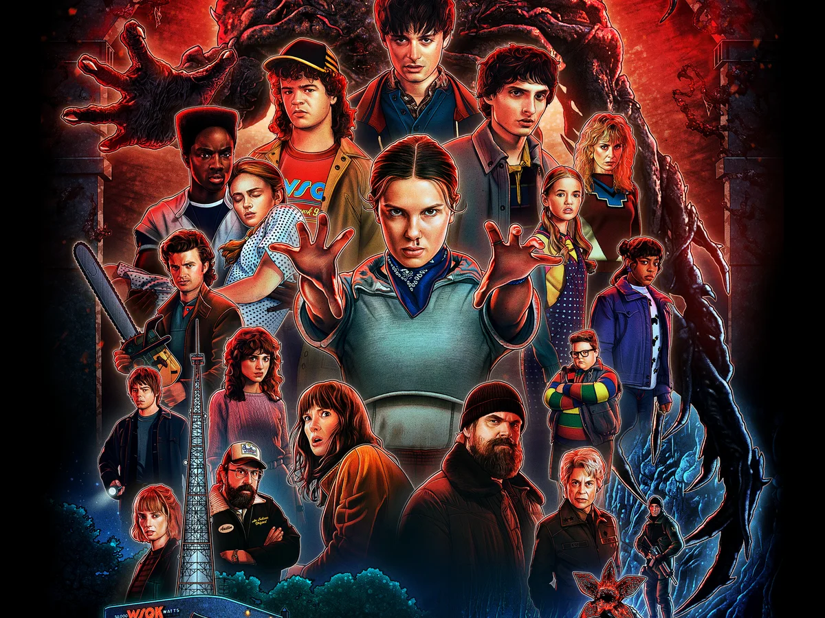 Netflix's hit series, Stranger Things, releases series finale.