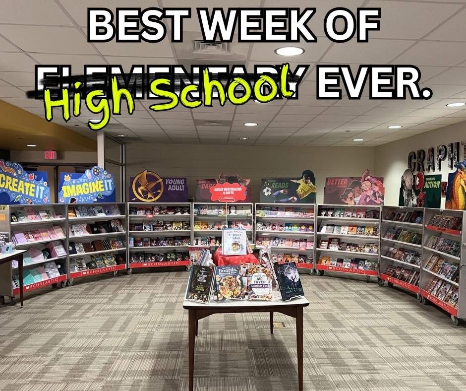 The Scholastic Book Fair is coming to LCM High School.