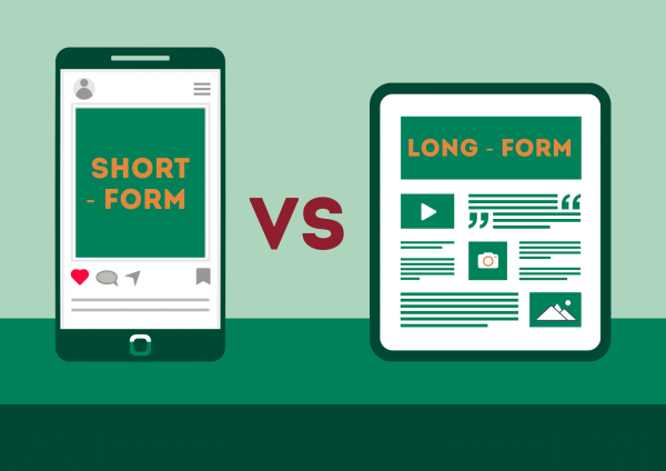 Short-form content is quickly taking over the internet.