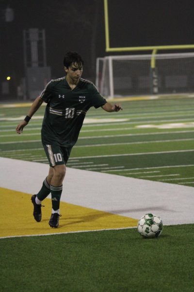 Adrian  in the senior night game