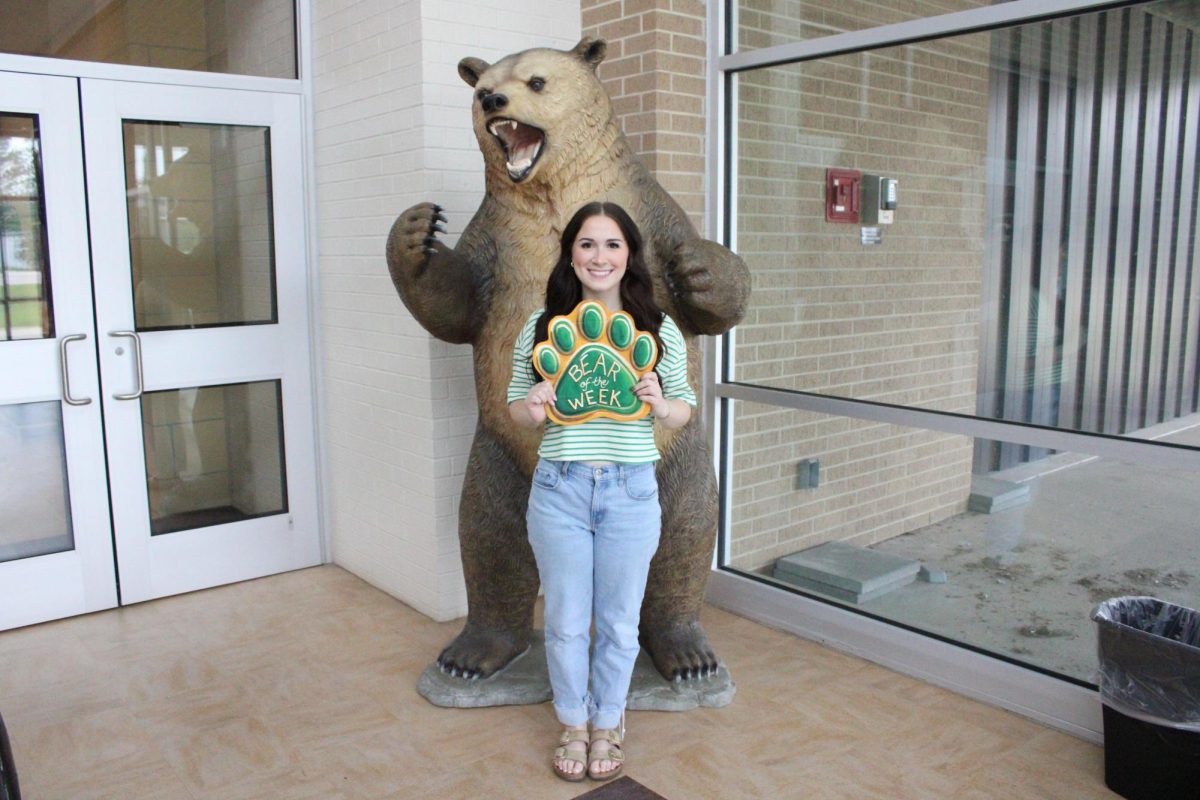 Senior Shayne Pannell was nominated for Bear of the Week by Tara Parsons.